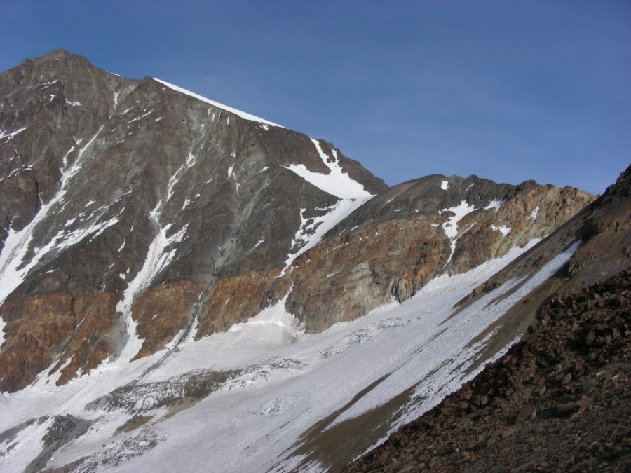 Ruta normal al Cerro Rincón: la canaleta