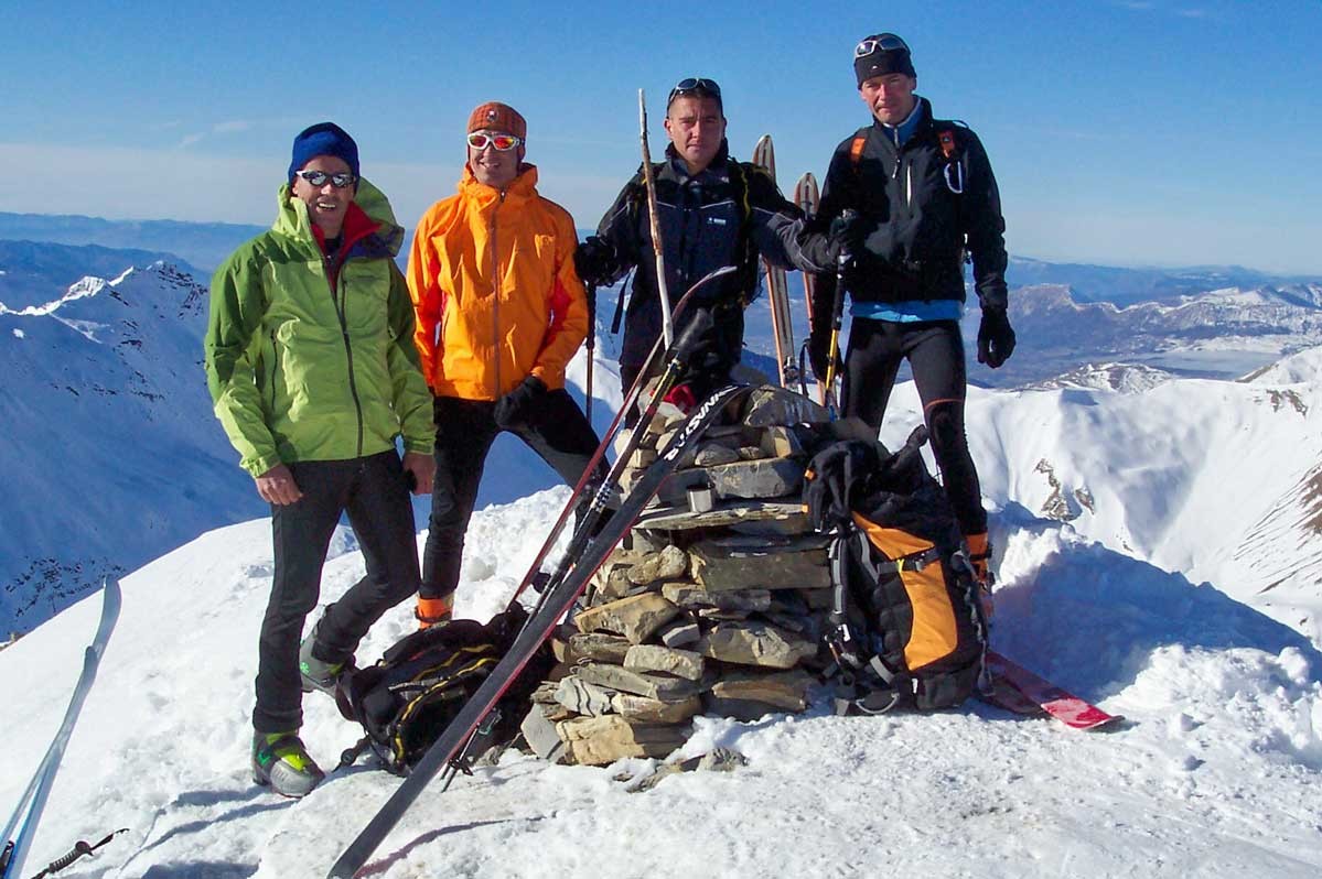 Au sommet de l'Aiguille