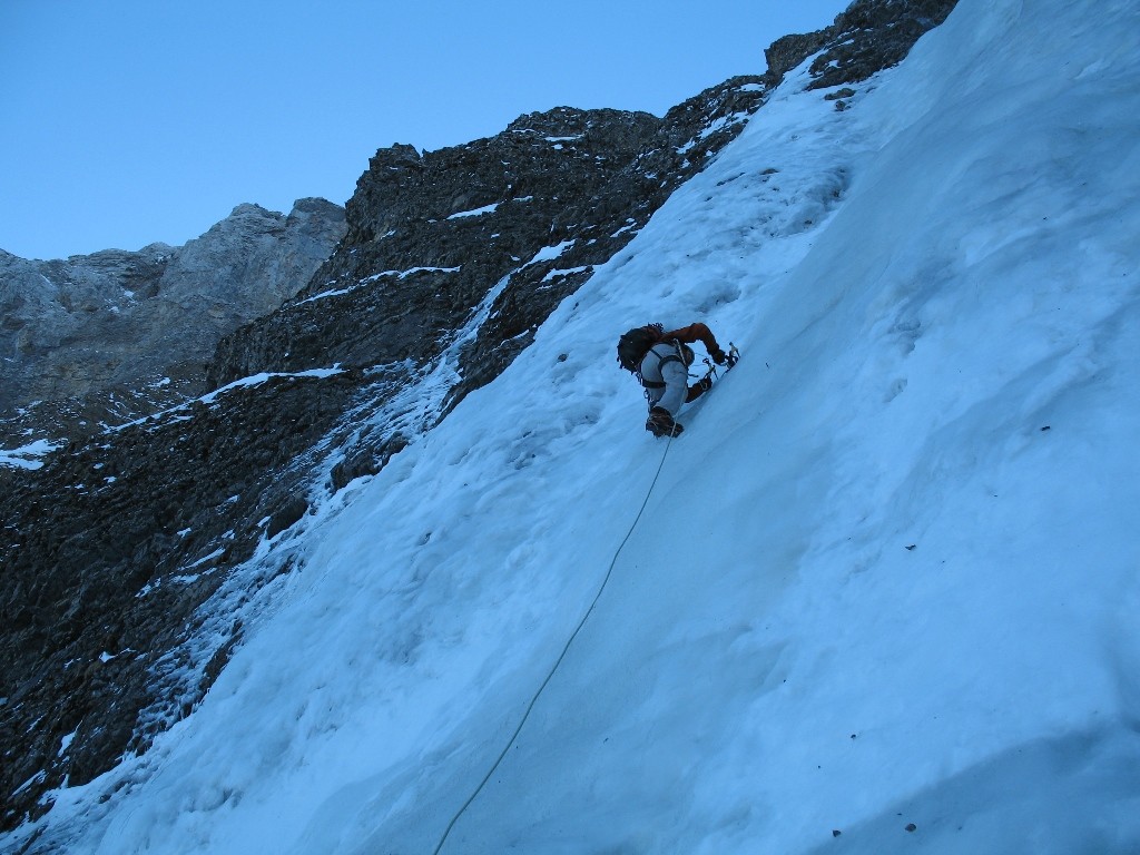Col du Varo - Première longueur