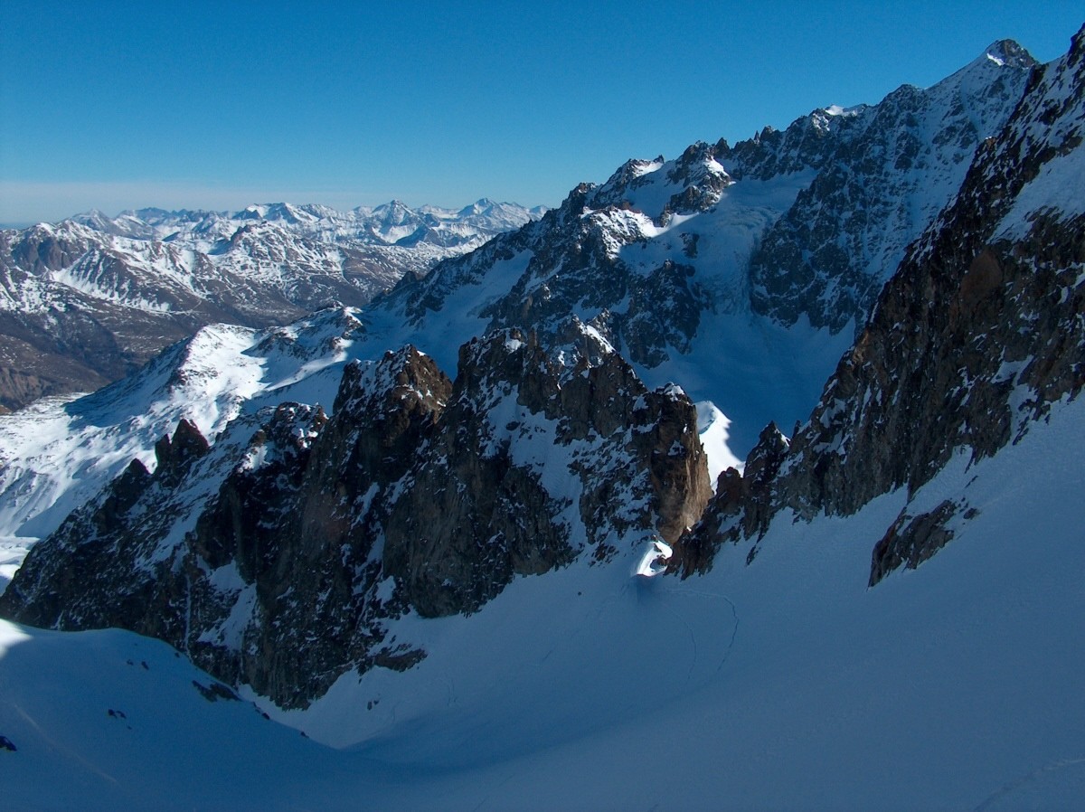 Du Col des Agneaux vers l'Est.