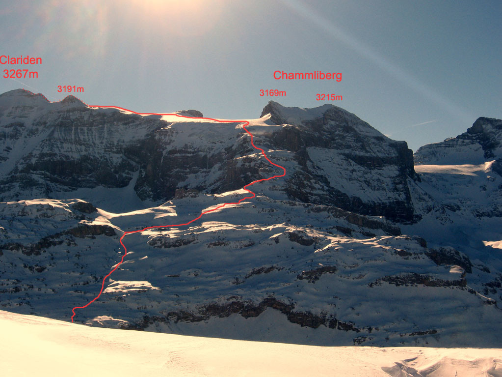 Salita al Clariden dal Klausenpass