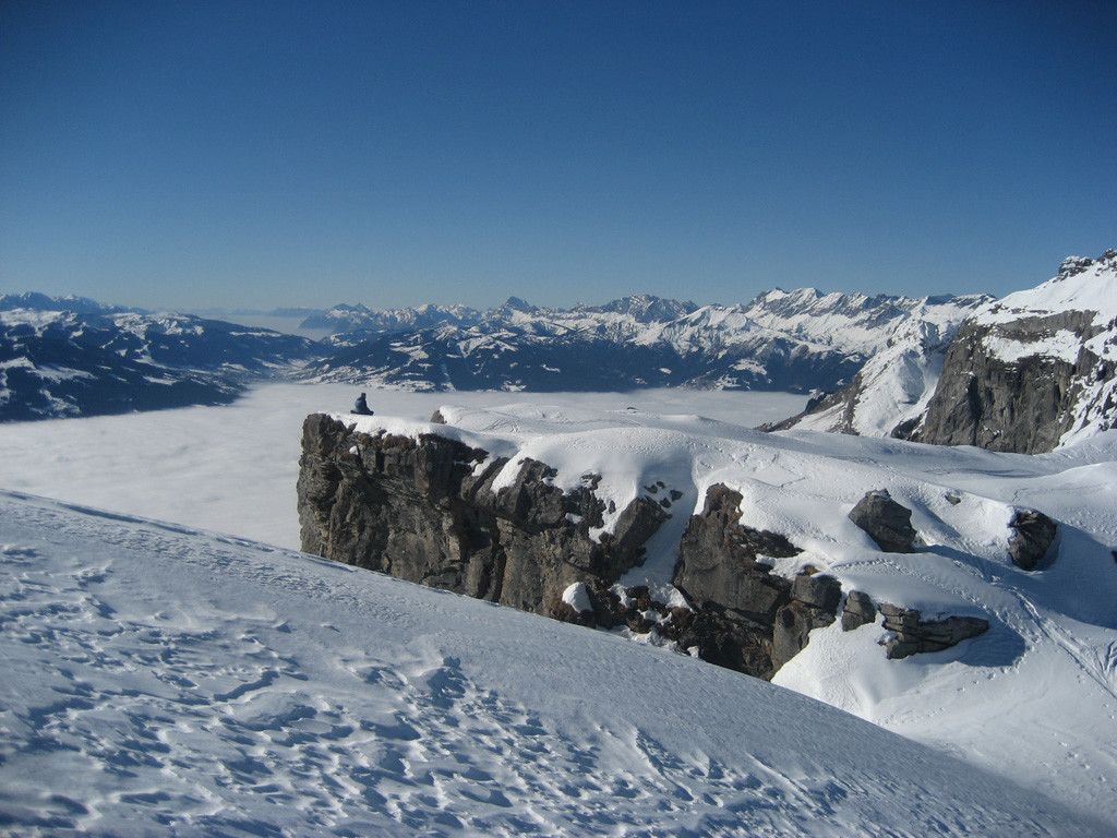 Mer de brouillard depuis le Marteau