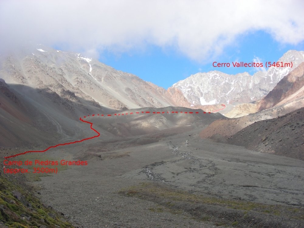 Cerro Plata - de Las Veguitas à Salto del Agua