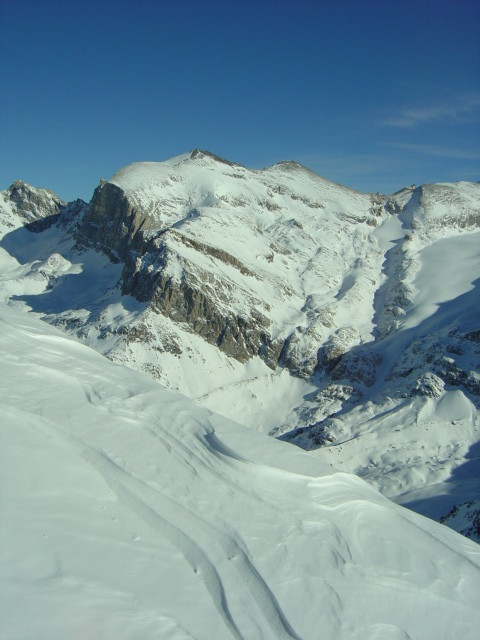 Barrhorn, vu du col des Arpettes