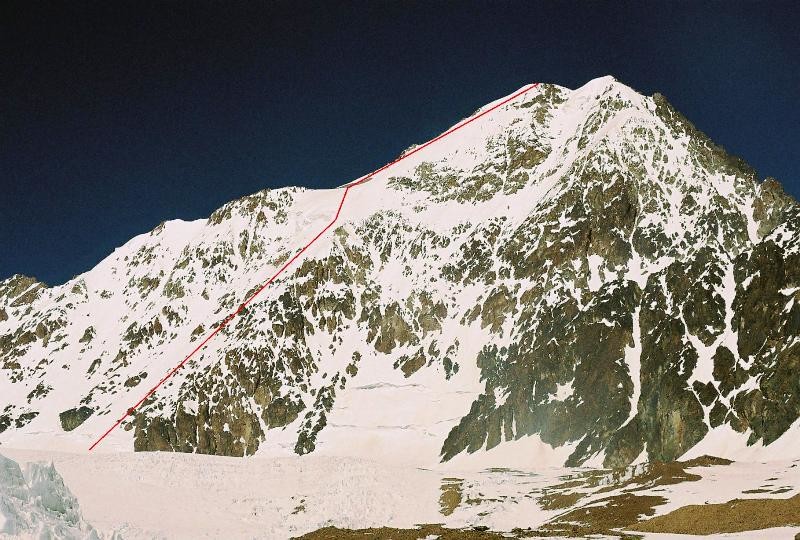 Pico Polaco (6020 m), 1re française, Henry Bizot et Matias Erroz