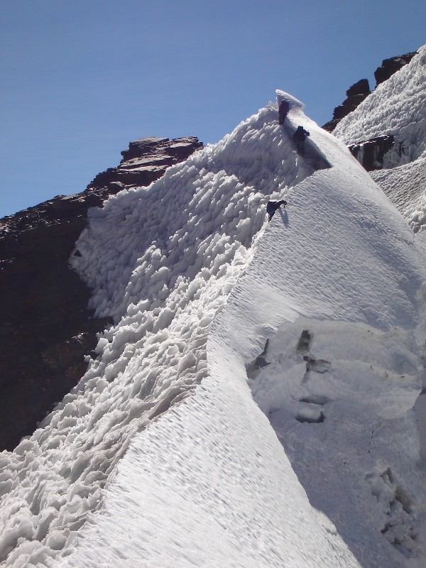 Pequeno Alpamayo, Henry Bizot et Matias Erroz