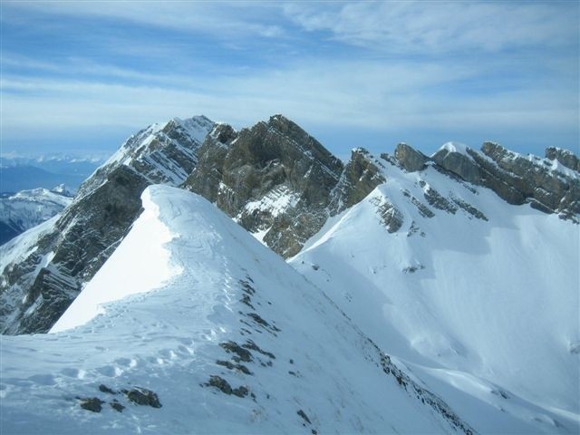 Trou de la Mouche depuis la Tête de Paccaly