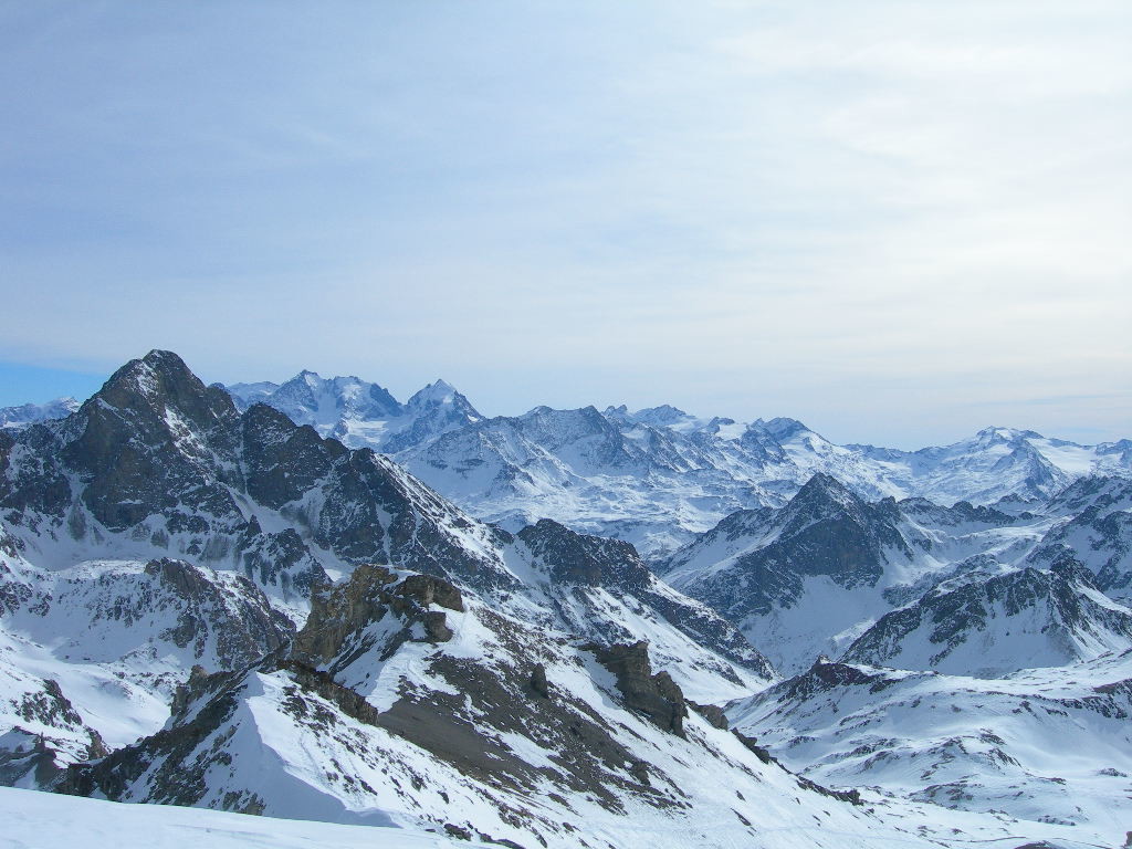 Bernina visto dal Surgonda