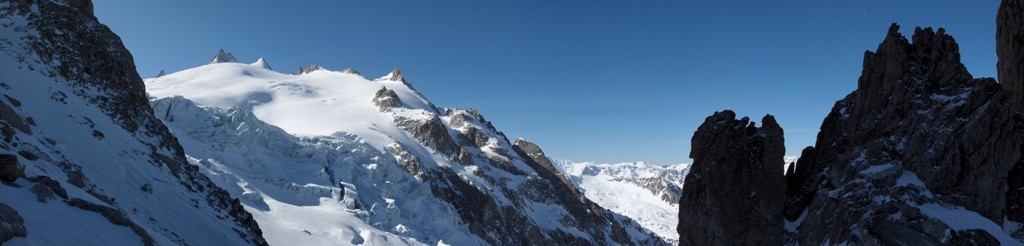 Panorama du col des Ecandies