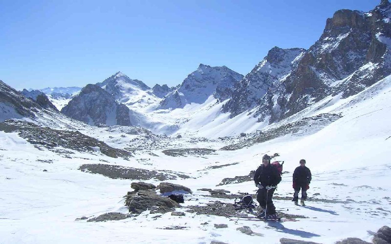 Descente du col de la Gypiere