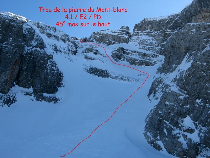 Trou de la pierre du Mont-blanc