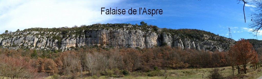falaise de l'Aspre