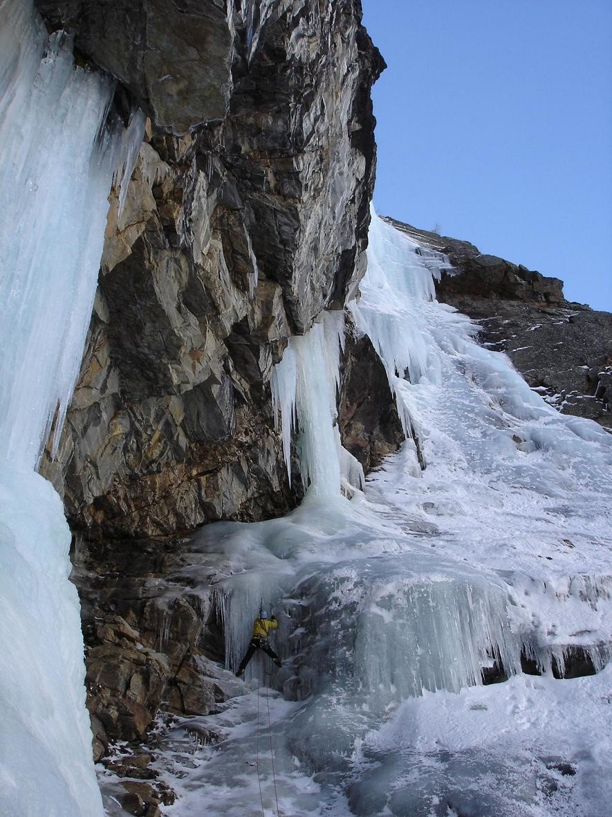 Cascade Mondey Money à Cogne