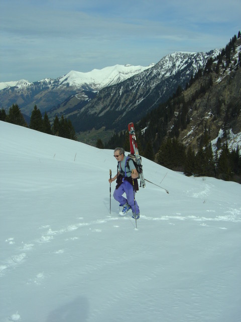 Arrivée au chalet du Toumalay 1762m