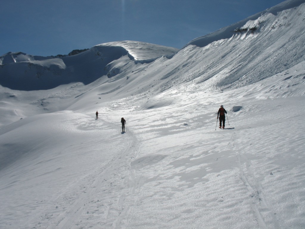 Pte d'Areu la montée après Tête du Chateau
