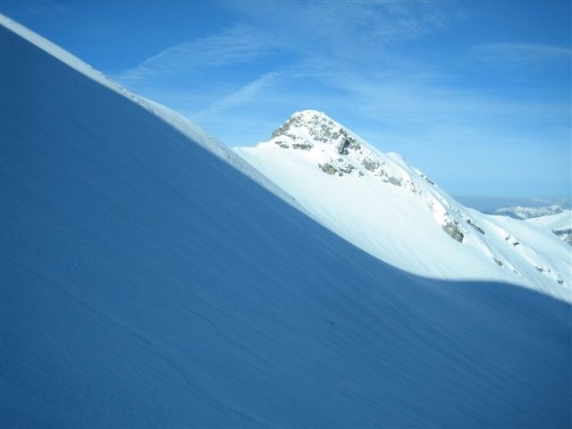 Dans le haut de la combe