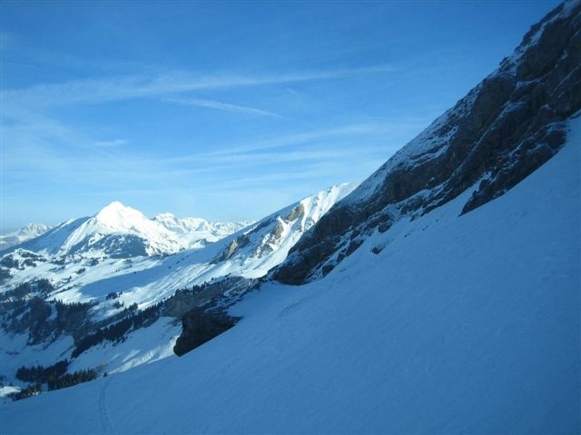 Mont de Grange depuis la combe du Brochau