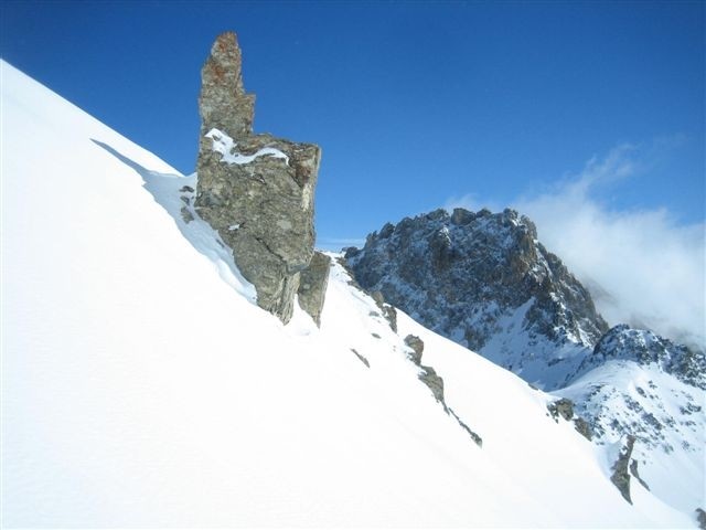 Aiguille de la Nova sous la Pointe de Presset