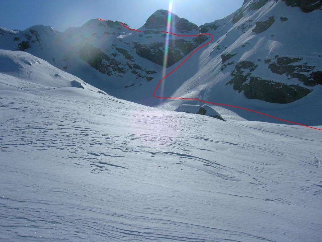 Tracciato dopo il Passo di Verrobbio