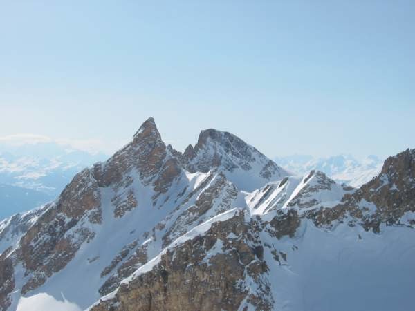 Il Torrenthorn dalla vetta del Mauerhorn