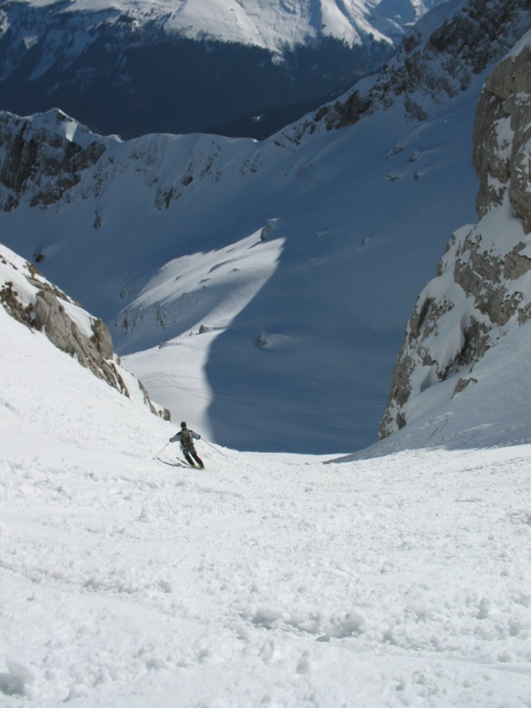Descente de la Combe Sauvage