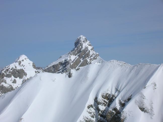 la pointe percée versant SO