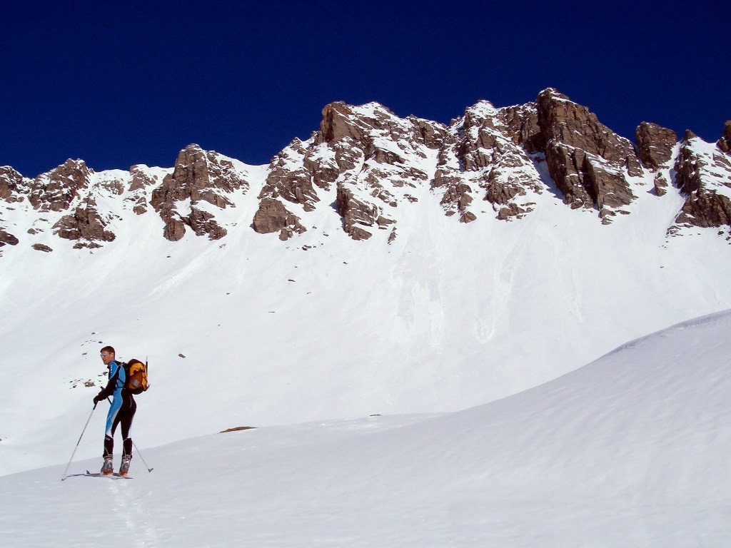 Il versante meridionale del Piz Arblatsch