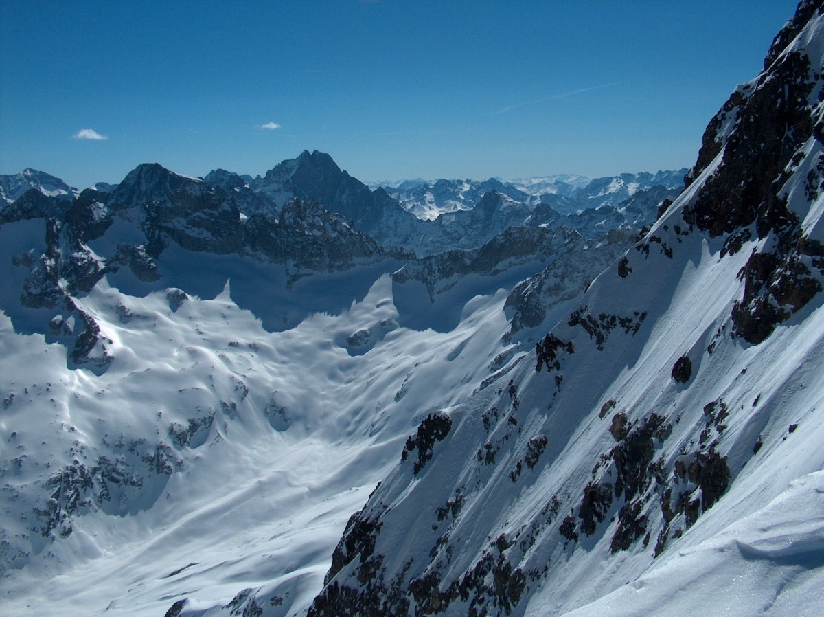 Du Col Jean Martin vers le SE