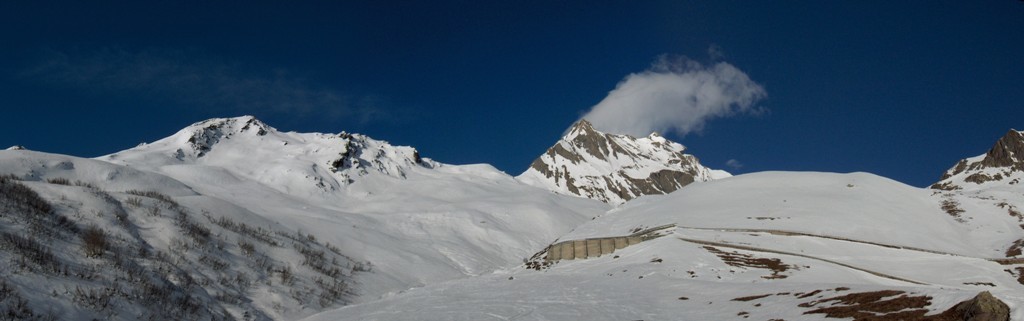 Panorama de Praz d'Arc