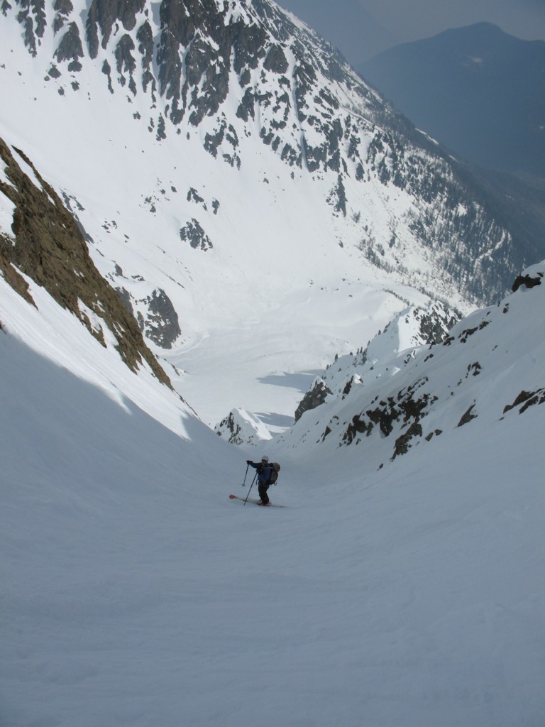 Vue d'ensemble du couloir
