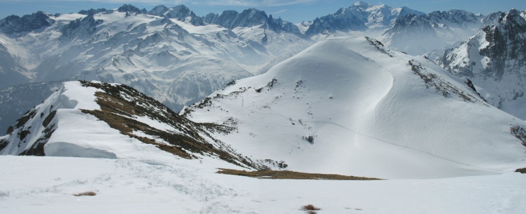Joli panorama sauvage côté Emosson