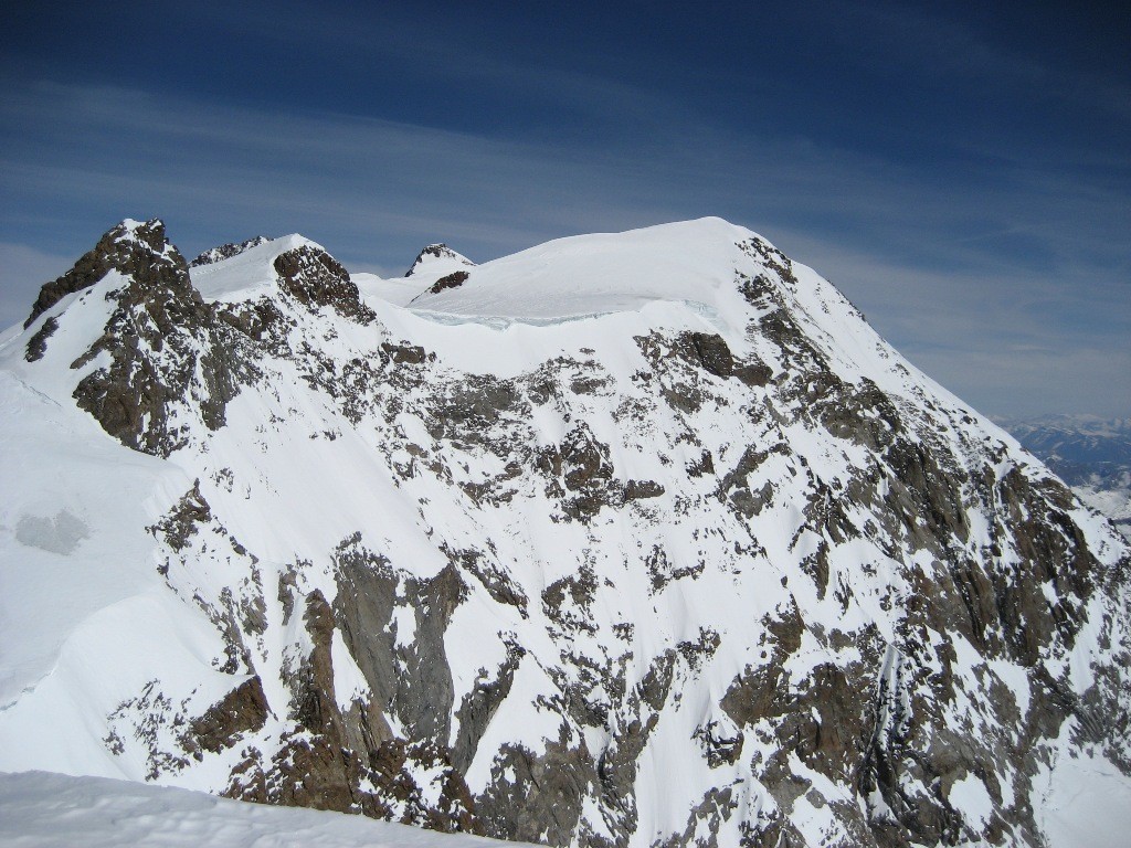 Panorama dalla vetta verso E