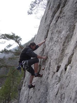 Christophe Girardin dans "Coke en stock" à Bonnes Fontaines, Jura Suisse.