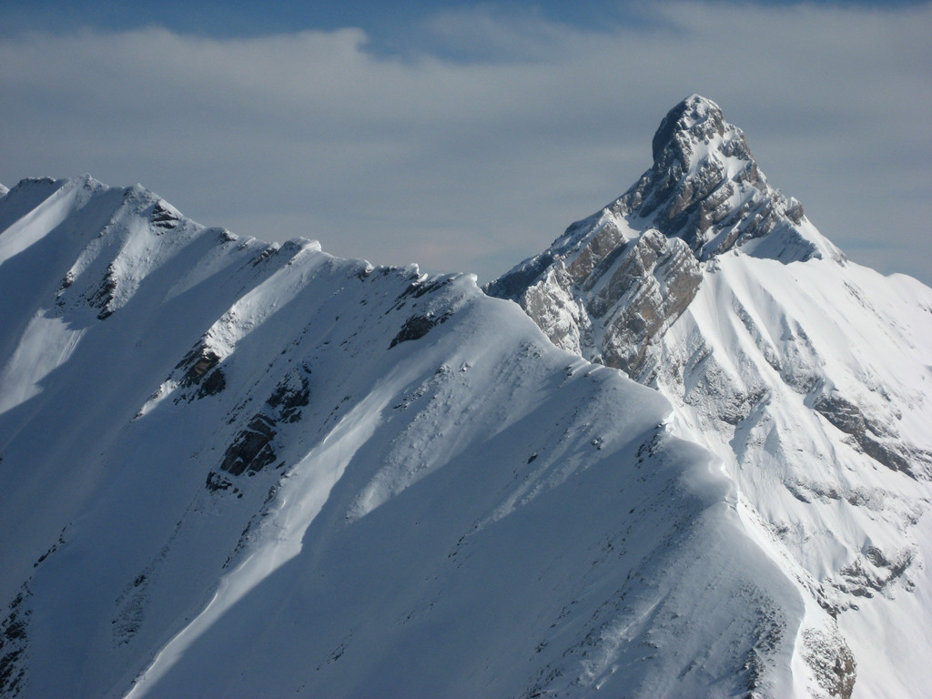 La Pointe Percée depuis l'Ambrevetta
