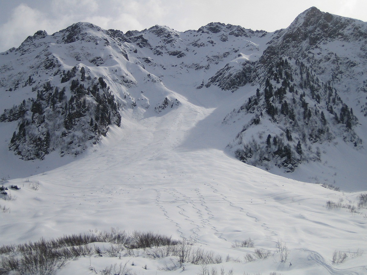 Face N du Grand Charnier d'Allevard