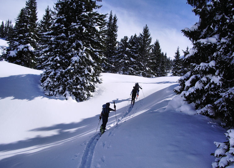 Salendo alla Rautispitz