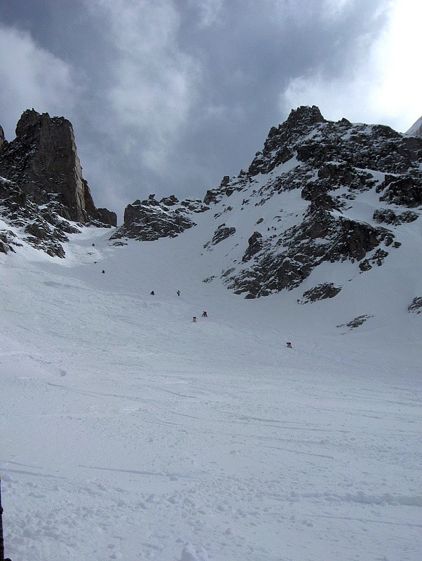 Descente du col du Belvédère. Ça parait pas raide mais...