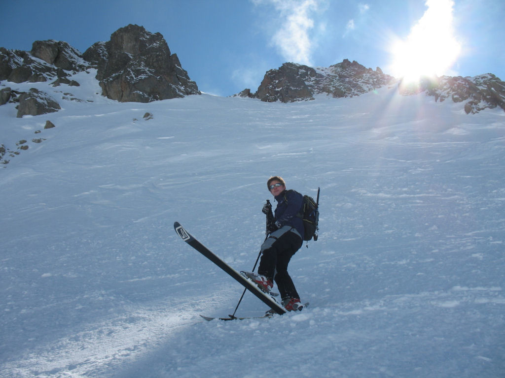 Depuis le sommet d'Alphonse Favre