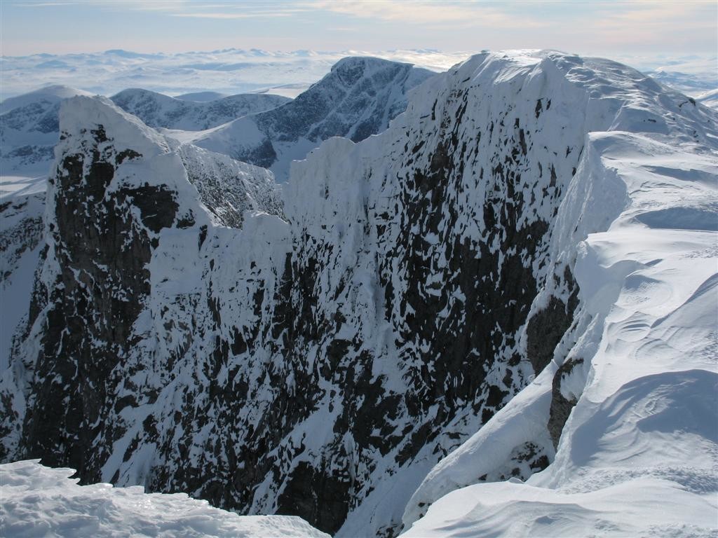 panorama du sommet du snohitta