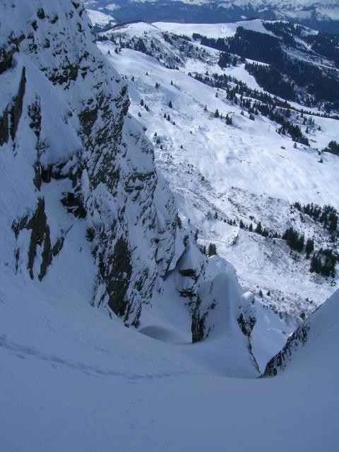 Aiguile Croche: face Nord