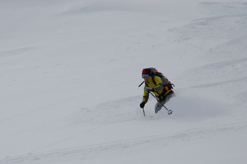 Descente du col du mouchillon