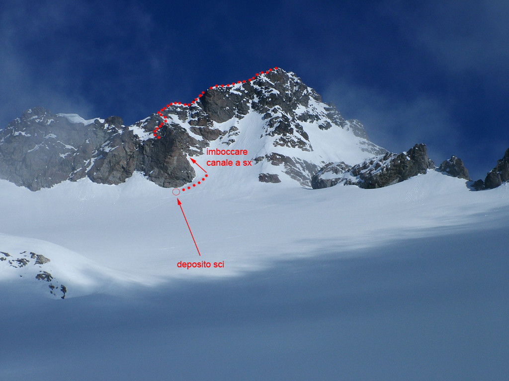 Salita per la cresta SW del Bachenstok