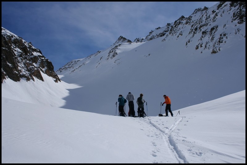 Rocher d'Arguille : replat dans la partie supérieure de la Plagne Vaumard