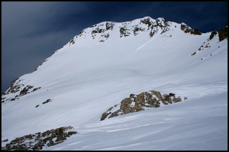 Rocher d'Arguille : le ressaut sommital