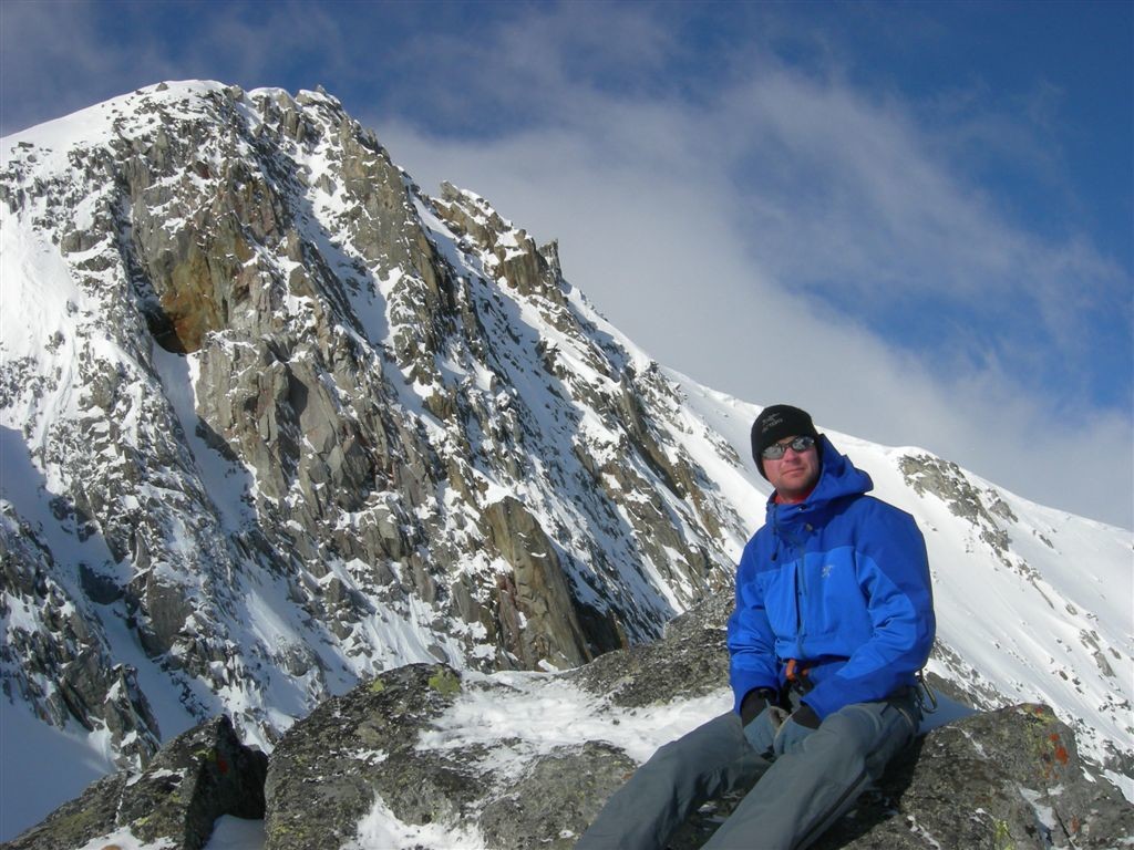 Cédric au Rottällipass devant le Stellibodenhorn
