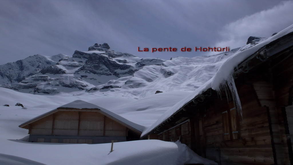 La pente de Hohtürli