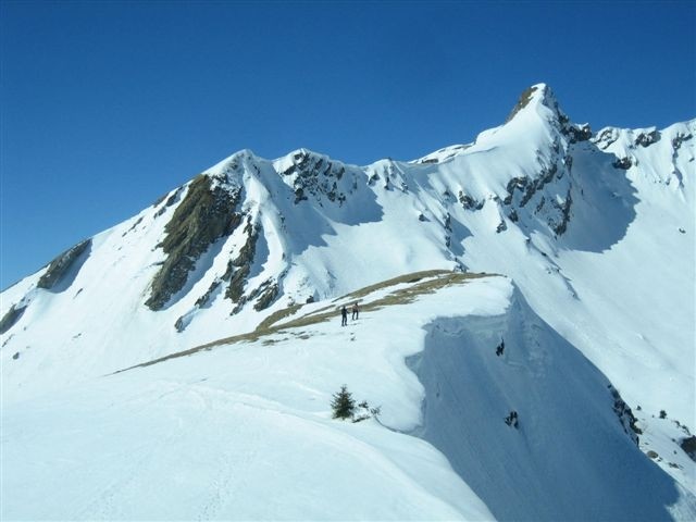 Roc d'Enfer sommet 2188 m. depuis le Ratti