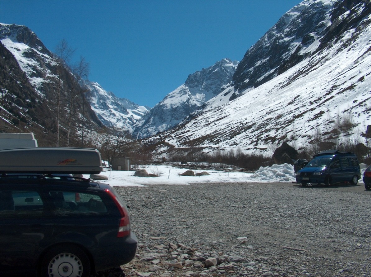 Du ski jusqu'au parking!