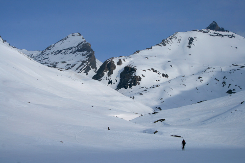 Aiguille du Goléon - vallon d'accès