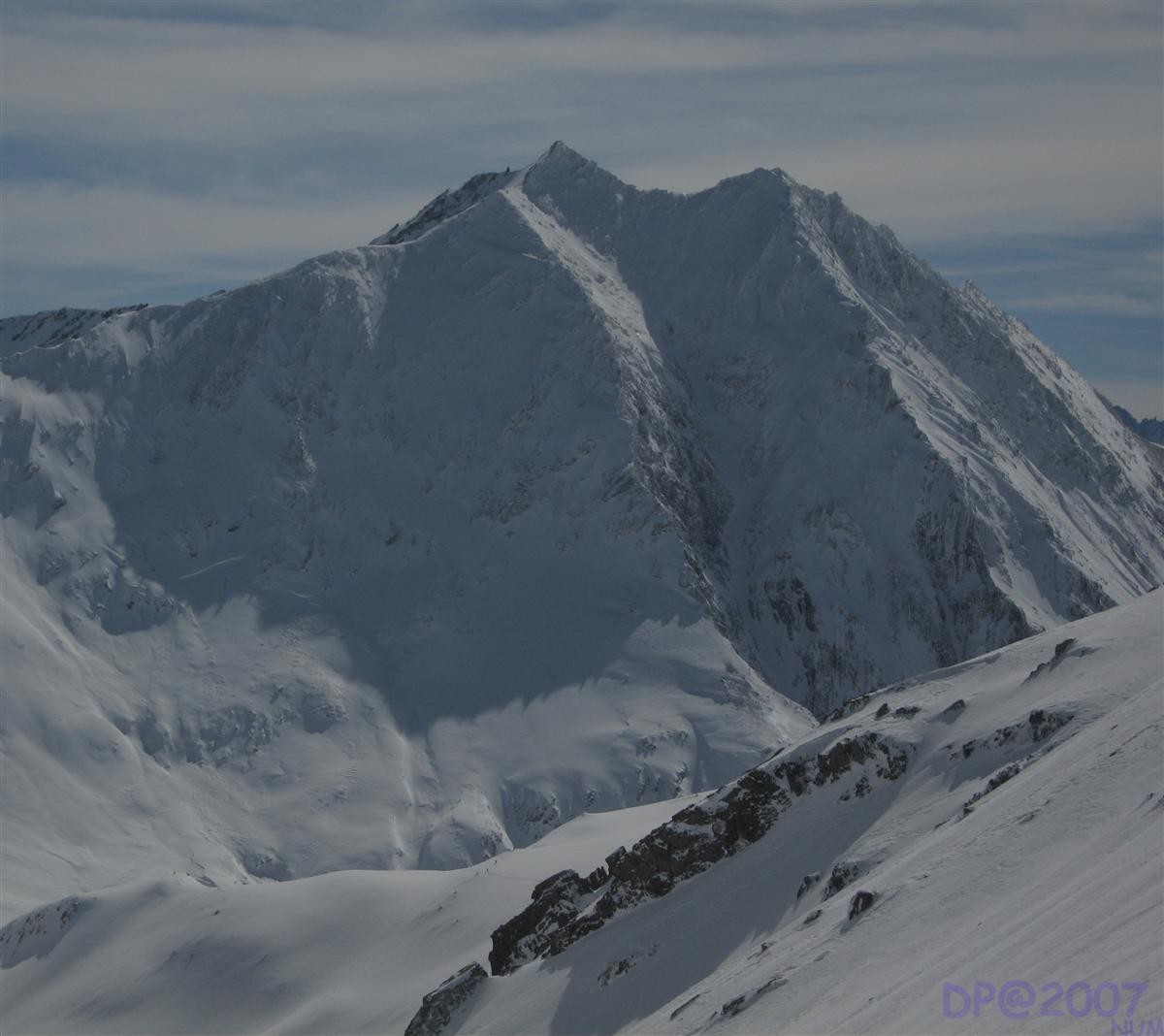 Pic des 3 Evêchés : face N et couloir NW